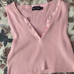PrettyLittleThing Womens Pink Vest